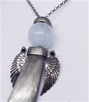 Collana Giadan Donna in Argento Acquamarina CANG190-6438B - CANG190-6438B